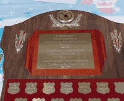 Plaque du Pompier de l’année