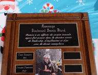 Plaque de l’Officier de l’année